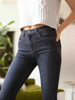 Brooke 34 Jeans Black Denim