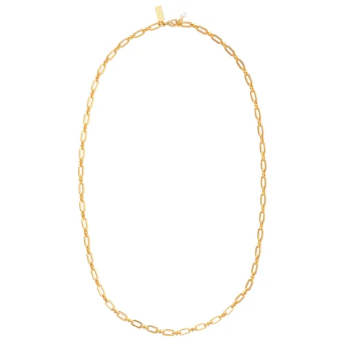 California Long Chain Necklace Gold