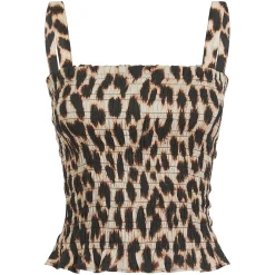 Calypso Bandeau Top Leopard