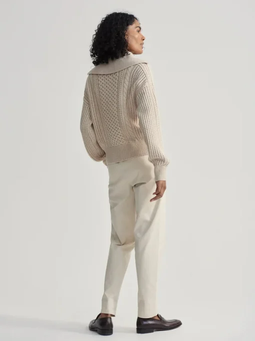 Camello Cable Knit Parchment