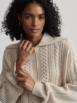 Camello Cable Knit Parchment