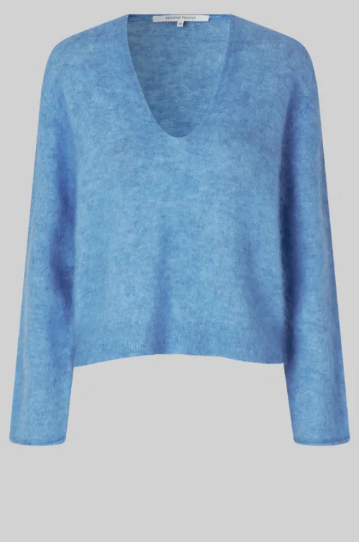 Camryn Knit V-Neck Marina