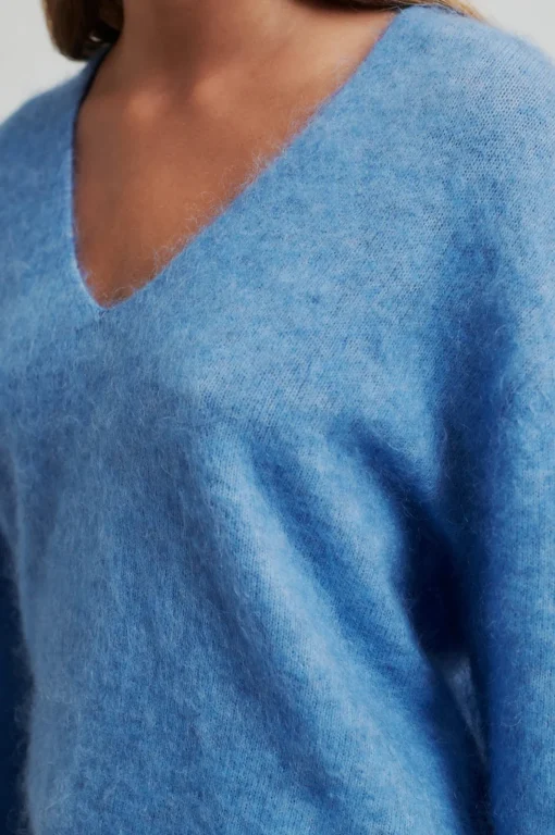 Camryn Knit V-Neck Marina