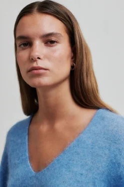 Camryn Knit V-Neck Marina