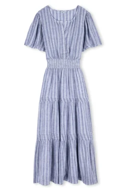 Cannes Dress Lake View Stripe