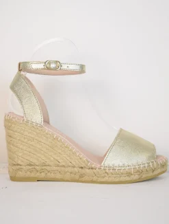 Carla Espadrille Gold