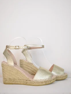 Carla Espadrille Gold