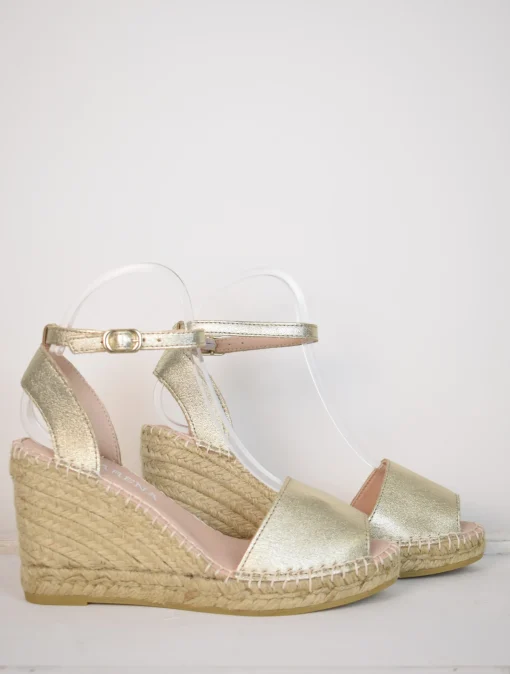 Carla Espadrille Gold