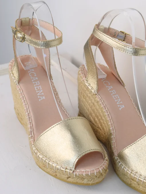 Carla Espadrille Gold