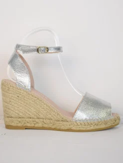 Carla Espadrille Silver