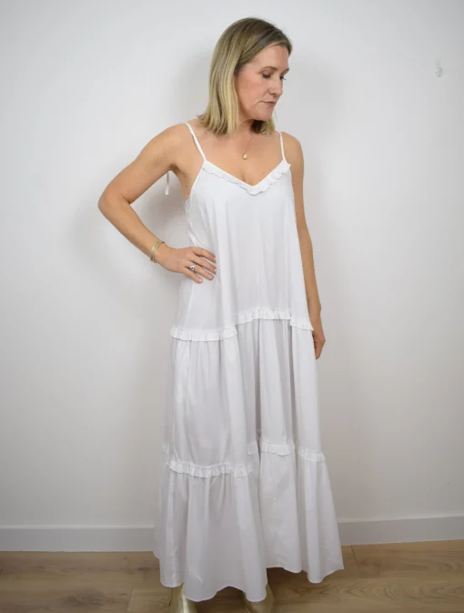 Carolina Dress White