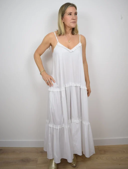 Carolina Dress White