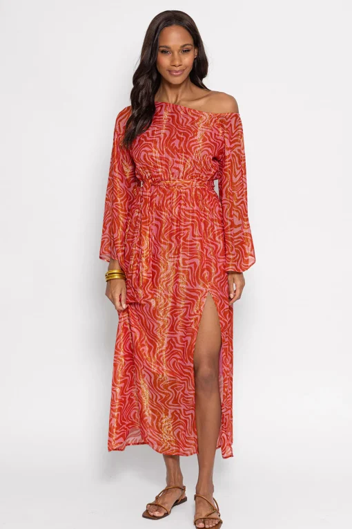 Cassandre Marbella Savannah Print Dress