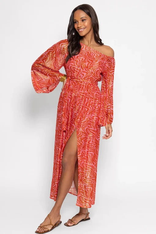 Cassandre Marbella Savannah Print Dress