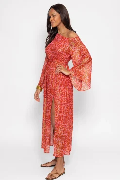 Cassandre Marbella Savannah Print Dress