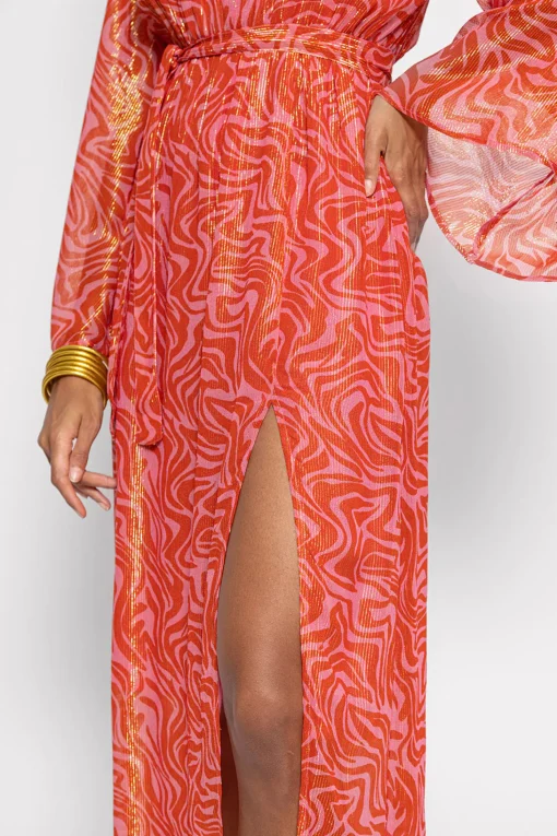 Cassandre Marbella Savannah Print Dress