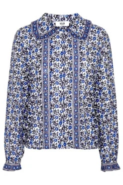 Cassie Shirt Evening Blue