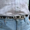 Cavallino Belt Zebra Narrow