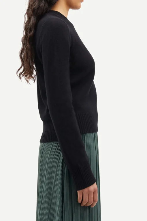 Charlotte Knit Sweater Black