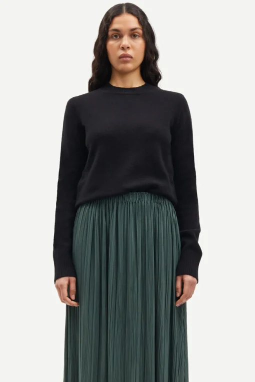 Charlotte Knit Sweater Black