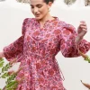 Cici Dress Magenta Rosa