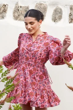 Cici Dress Magenta Rosa