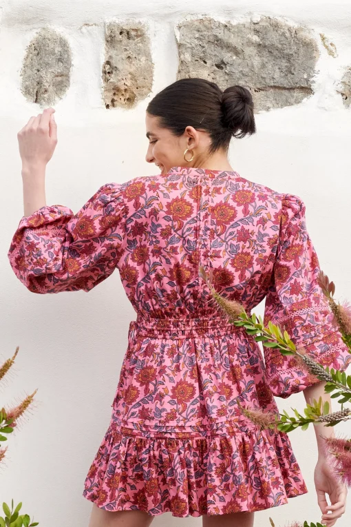 Cici Dress Magenta Rosa