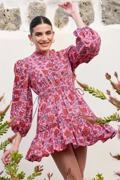 Cici Dress Magenta Rosa