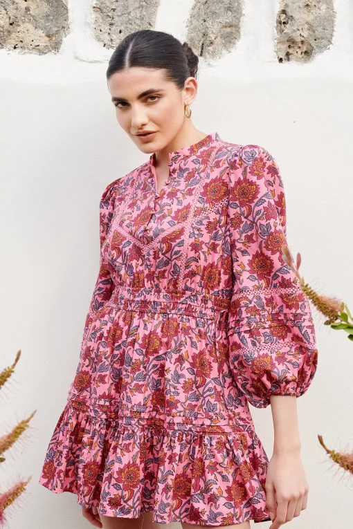 Cici Dress Magenta Rosa