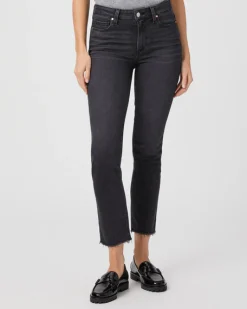 Cindy Jeans Raw Hem Black Lotus