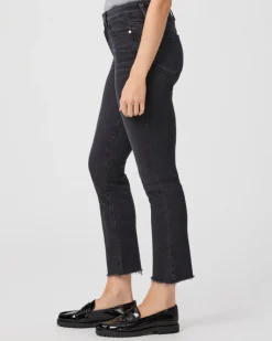 Cindy Jeans Raw Hem Black Lotus
