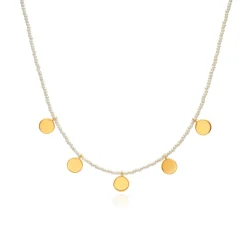 Circle Bead Necklace