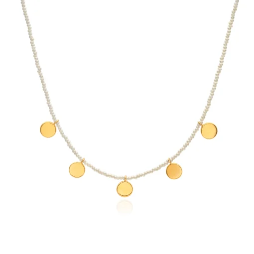 Circle Bead Necklace