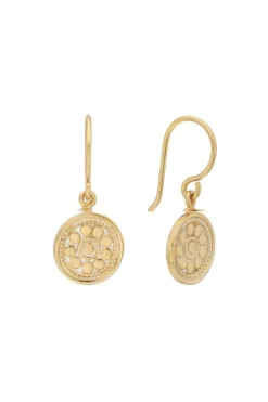 Circle Drops Gold