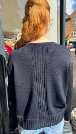 Claudia Knit Navy