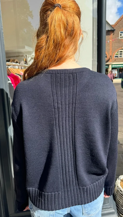 Claudia Knit Navy