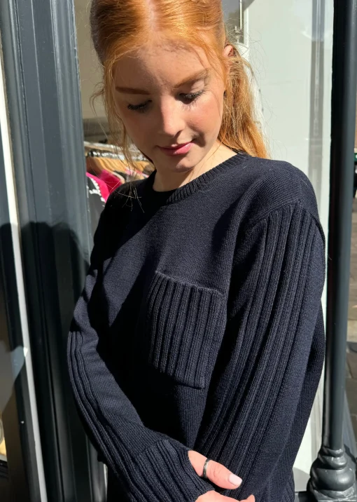 Claudia Knit Navy