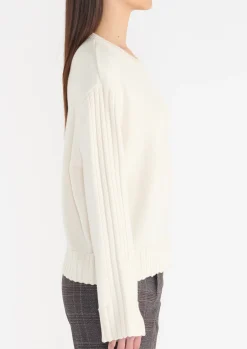 Claudia Knit Off White