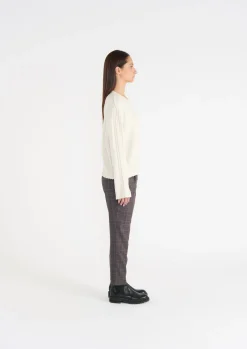 Claudia Knit Off White