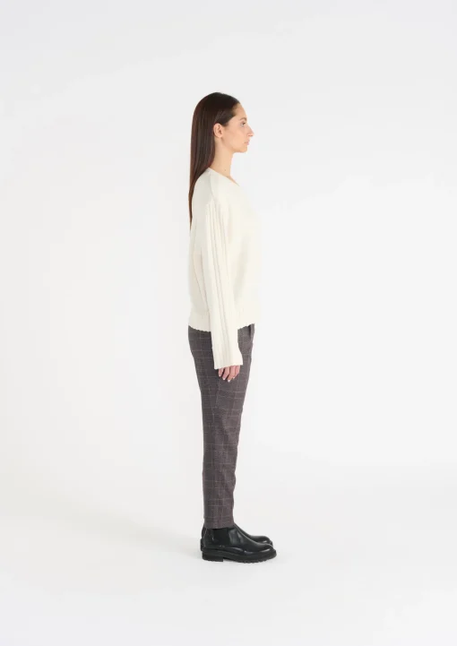 Claudia Knit Off White