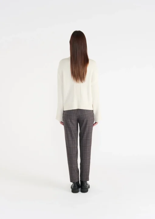 Claudia Knit Off White