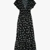 Clementine Dress Dark Amaryllis