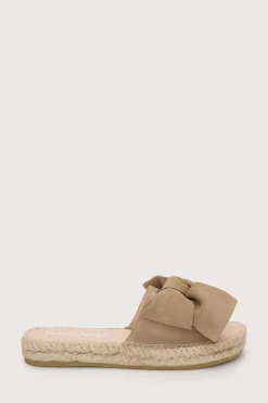 Cleo Bow Slider Taupe