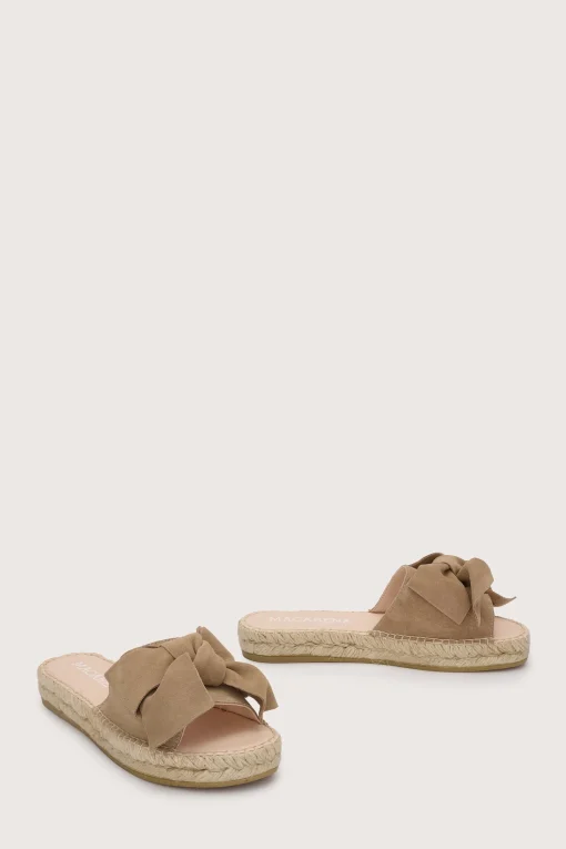Cleo Bow Slider Taupe