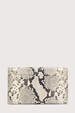 Clutch Pitone Beige