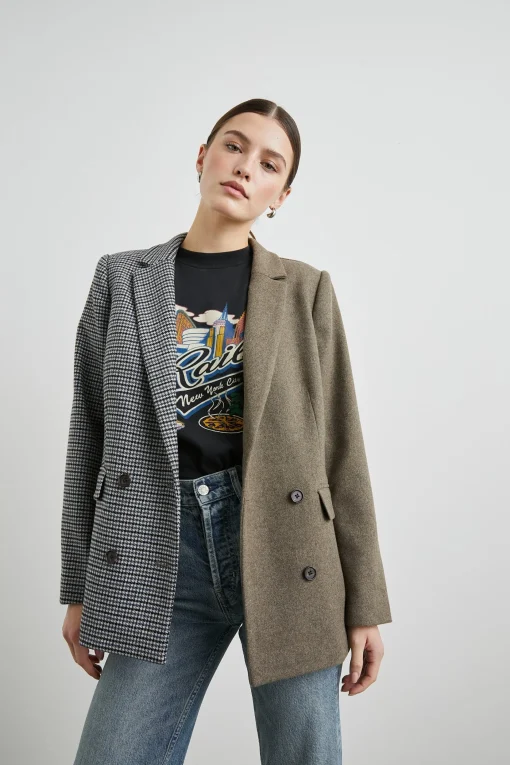 Cody Jacket Mixed Mini Check