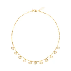 Cubic Zirconia Drop Choker