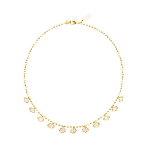 Cubic Zirconia Drop Choker