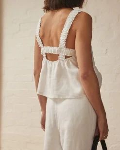 Daeja Top Vintage White