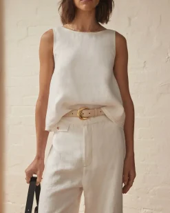 Daeja Top Vintage White